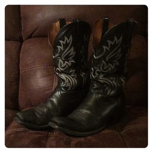 Ariat Deer Hide Square Toe Boots